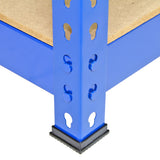3 x Q-Rax Racking Azul 90 x 50 x 180 cm + 2 x Racking Azul 120 x 50 x 180 cm