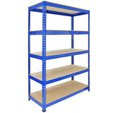5 x Estanterias Q Rax 120 x 50 x 180 cm - Azul