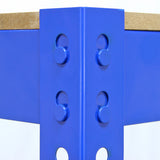 Conjunto completo de garagem - 5 prateleiras T-Rax 75cm, 2 prateleiras T-Rax 90cm e 1 bancada Q-Rax 120cm