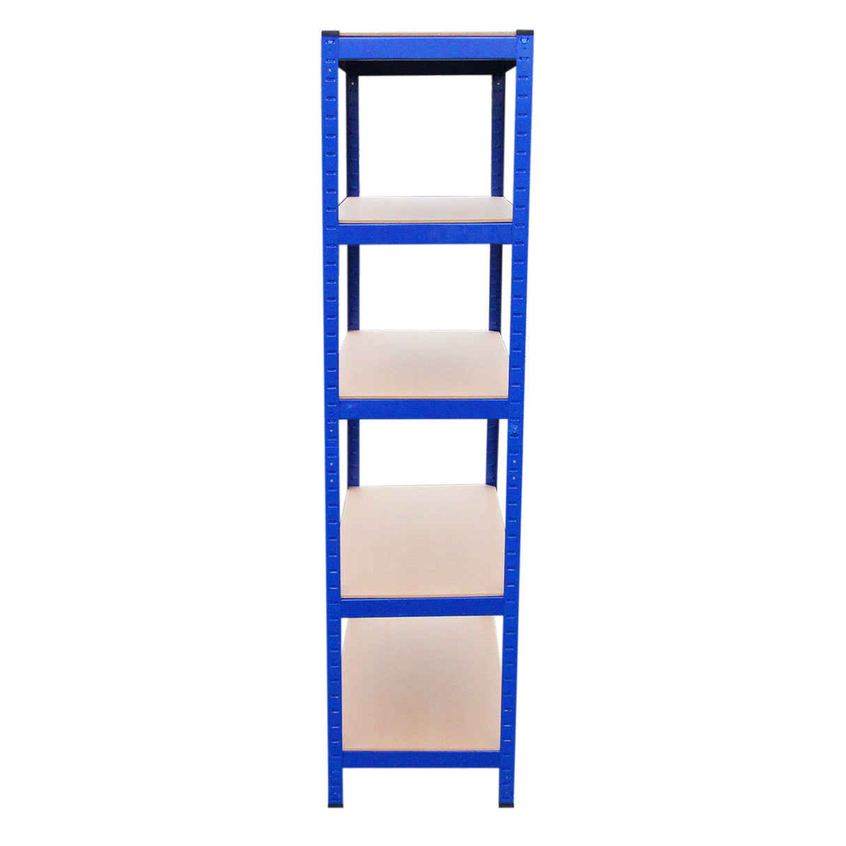 9 unidades de prateleiras metálicas azuis T-Rax, 90 cm x 45 cm x 180 cm