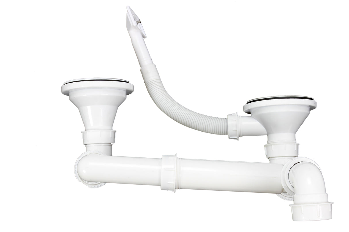 Pia de aço Kukoo e torneira Rainbow