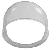 Cúpula protetora transparente, com formato arredondado e borda lisa, ideal para cobrir máquinas de algodão-doce e proteger o produto