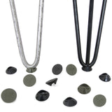 4 x Protetores de Pés de Mesa 12 mm – Cinzento