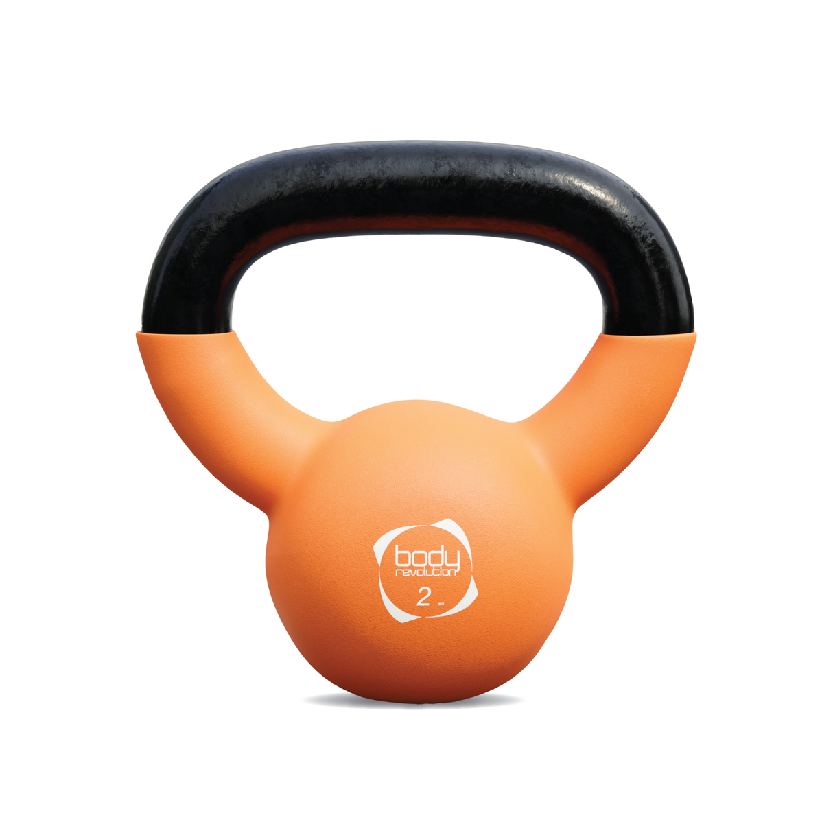 Kettlebell 2 kg com revestimento de neoprene
