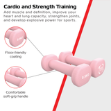 2 Halteres de Neoprene de 0,5 kg