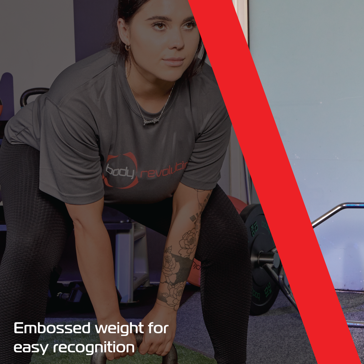 Kettlebell em ferro fundido 2 kg