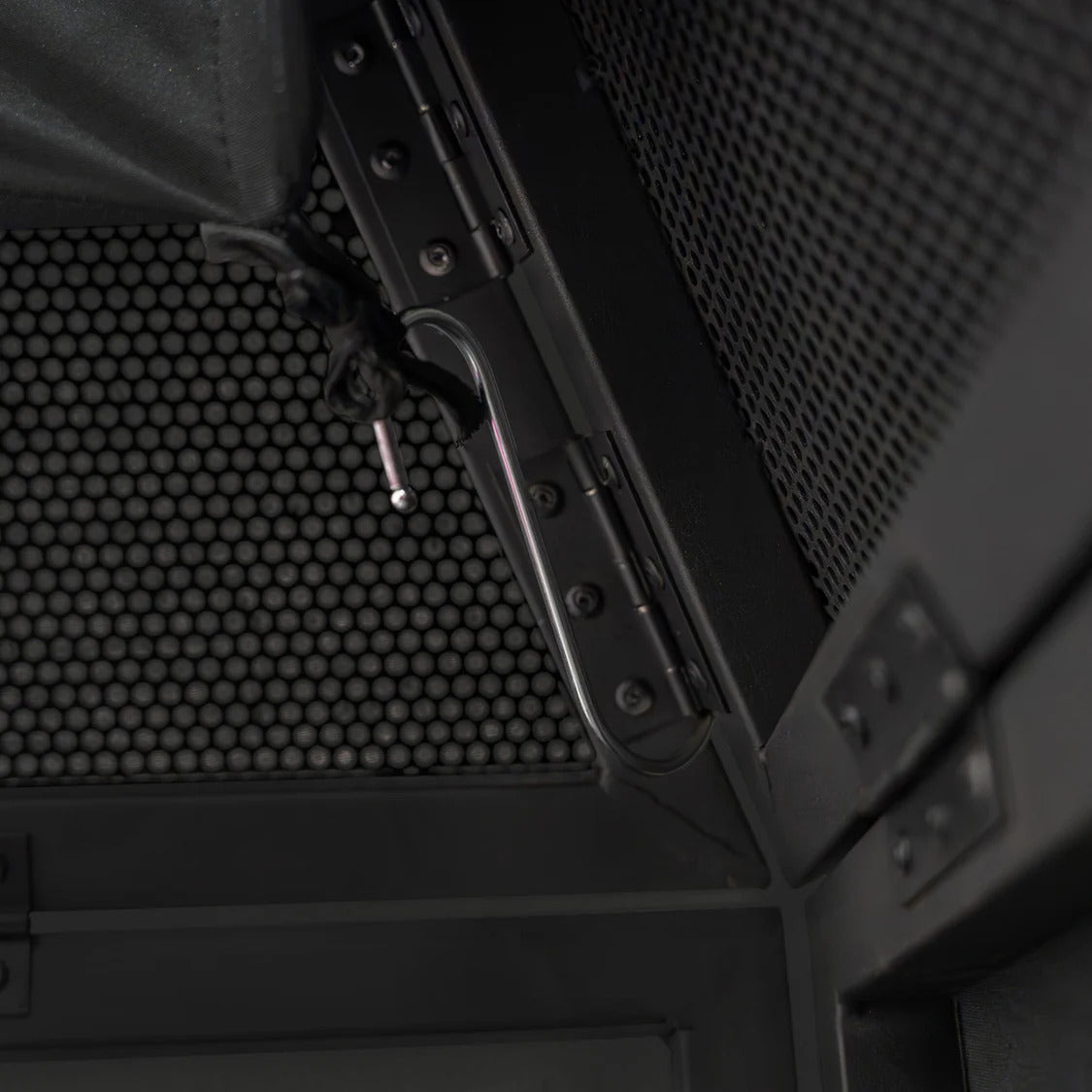 Ganchos de aço em formato de S para pendurar - Preto (8 unidades)