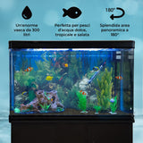 Aquá rio 300L Completo com Móveis Pretos