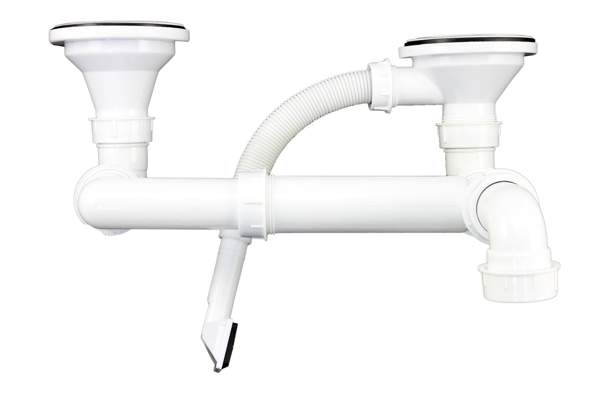 Pia de aço Kukoo e torneira Rainbow