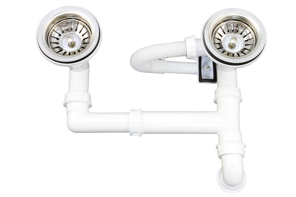 Pia de aço Kukoo e torneira Rainbow