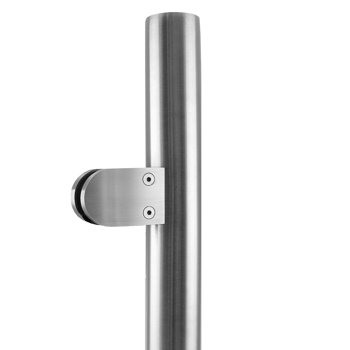 Poste de aço inoxidá vel escovado 90cm da extremidade da escada da balaustrada do metal