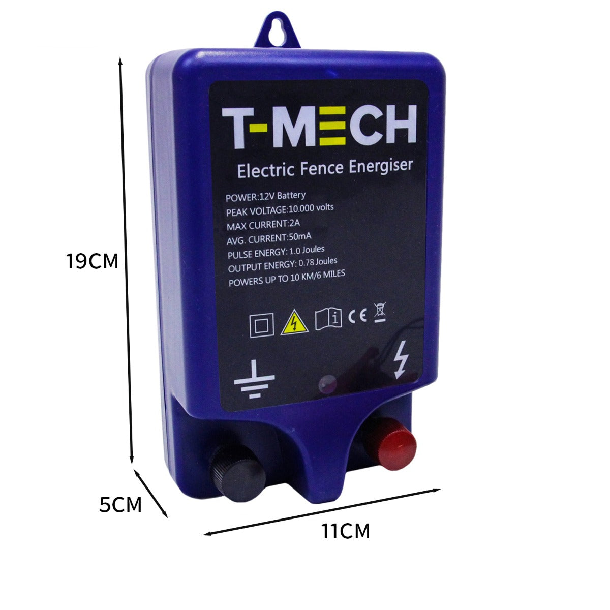 Eletrificador de cerca animal T-Mech